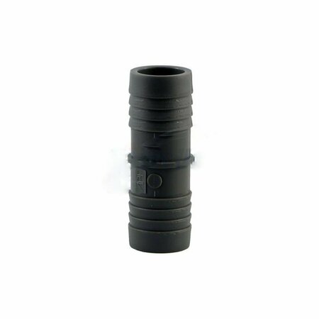 AMERICAN IMAGINATIONS 1.5 in. Black Poly Coupling AI-38681